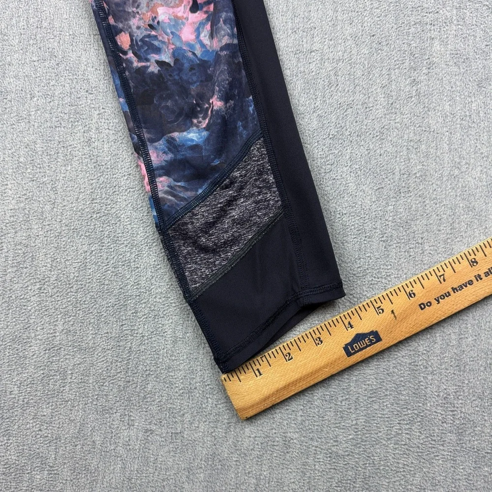 Lululemon Leggings Womens 2 Purple Printed If You're Lucky Crop 22